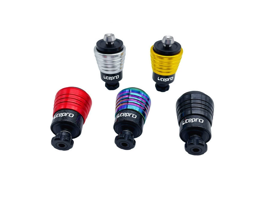 Маленькая ткань складной автомобиль из углеродного волокна задний амортизатор Подвеска Национальный тканевый амортизатор пружинный титановый амортизатор вала