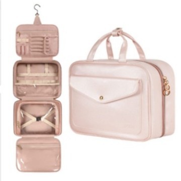 Amazon en stock bolsa de baño impermeable bolsa de baño bolsa de maquillaje bolsa de almacenamiento conjunto de baño bolsa de viaje bolsa de almacenamiento