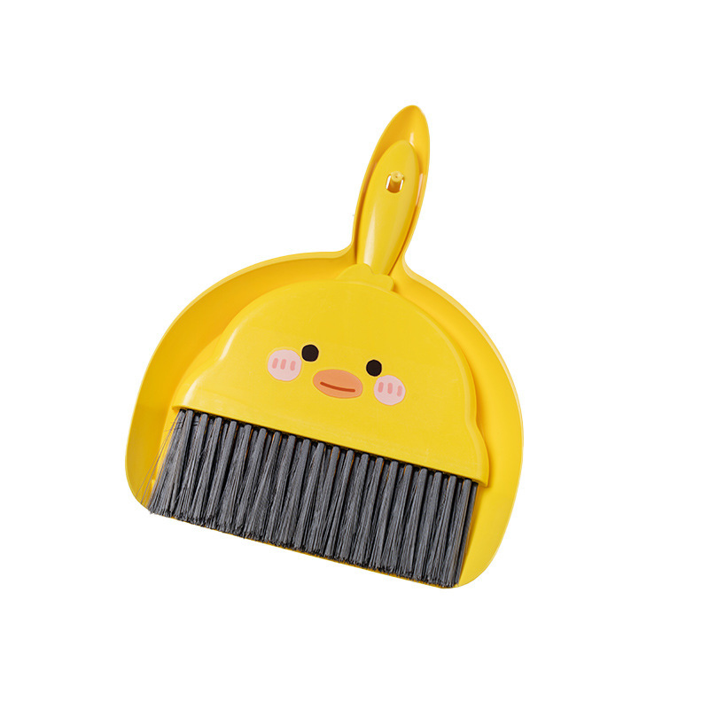 デスクトップのミニほうきセットテーブルの掃除道具子供用箕の組み合わせの小さなほうきの机の上|undefined