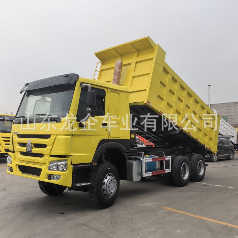 Export Stock Refurbished Howo V7-X Dump Truck, Front Four Rear Eight Dump Truck, Ready for Delivery from the Factory