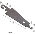 Вышивка крестом инструмент / нержавеющей стали threading Устройство/износ стрелка Устройство/ вышивка diy вышивка крестом монтаж оптовая торговля