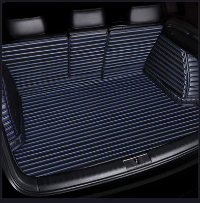 Mat European and American Version – Trunk Mat - black-blue-line-all-inclusive-504030