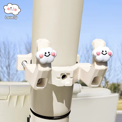 Electric Vehicle Hook, Universal – Other Electric Vehicle Accessories - column-type-double-hook-smiley-cloud