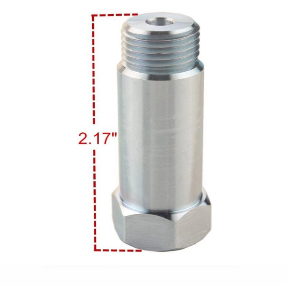 Accesorios de modificación de automóviles, adaptador de tubo de extensión, rosca de sensor M18X1.5, adaptador de rosca AN NPT