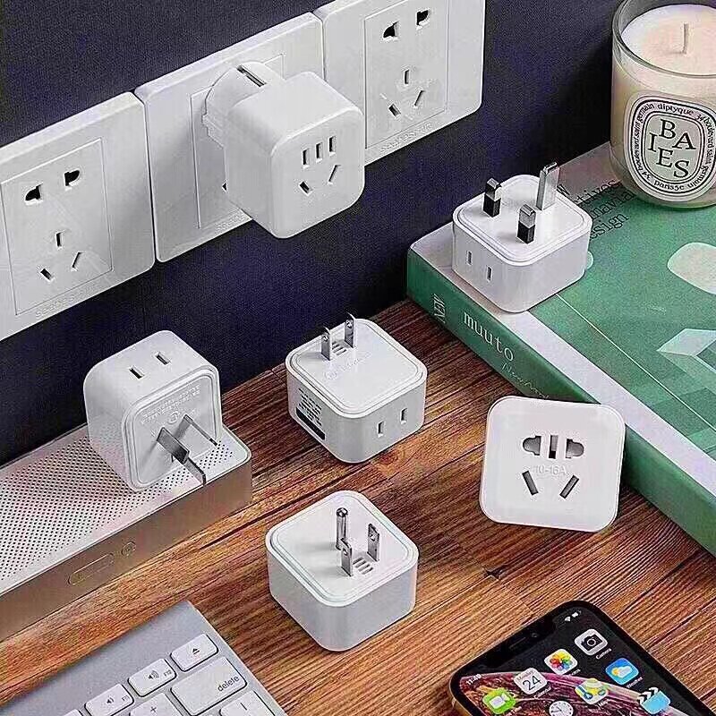 Global Travel Adapter German Standard European Standard Adapter Plug Vietnam Russia Universal Two-Pin Plug Adapter