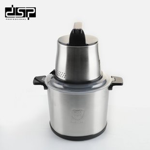 Dsp/Dansong Meat Grinder Household Stainless Steel 10L Large Capacity Electric Mixer Cooking Machine Multi-Function Meat Grinder