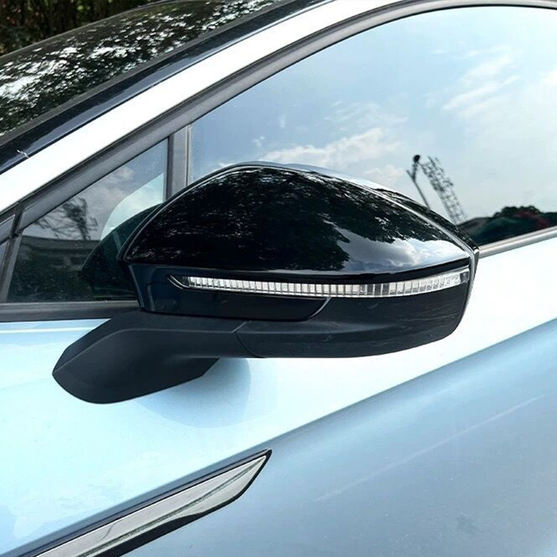 Suitable for 20-24 Volkswagen ID4 ID. 4 X rearview mirror guard rearview mirror shell carbon fiber pattern reversing mirror cover