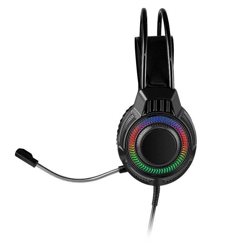 Suministro directo de fábrica 705 Auriculares auriculares e-sports juego con cable auriculares USB auriculares RGB luminoso