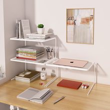 宿舍简易桌面置物架办公室整理办公桌收纳架桌上书架隔板书桌