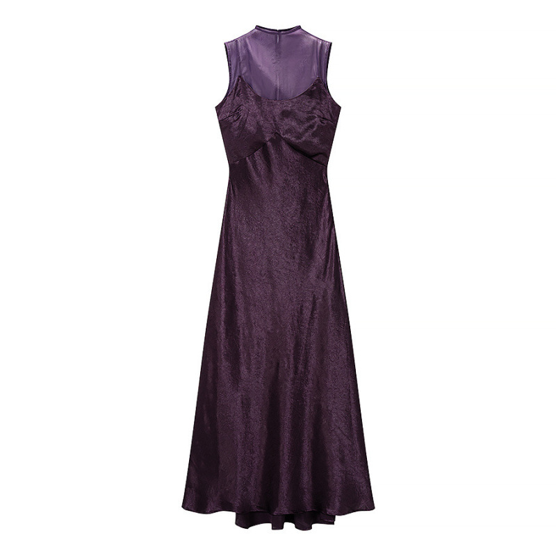 Cross-Border Women's Clothing Wholesale, New Summer Style French Elegant Long Dress, European and American Hot Girl Lunch Break Dress