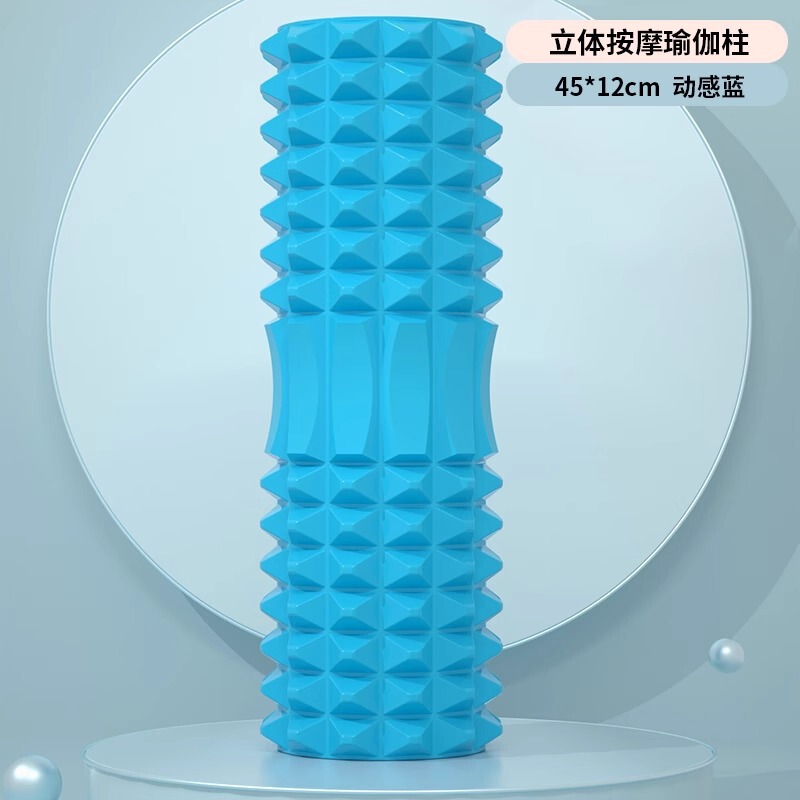 中実泡軸筋肉リラックス脚専門狼牙棒マッサージローラー下腿マッサージ器ヨガ柱器材|undefined