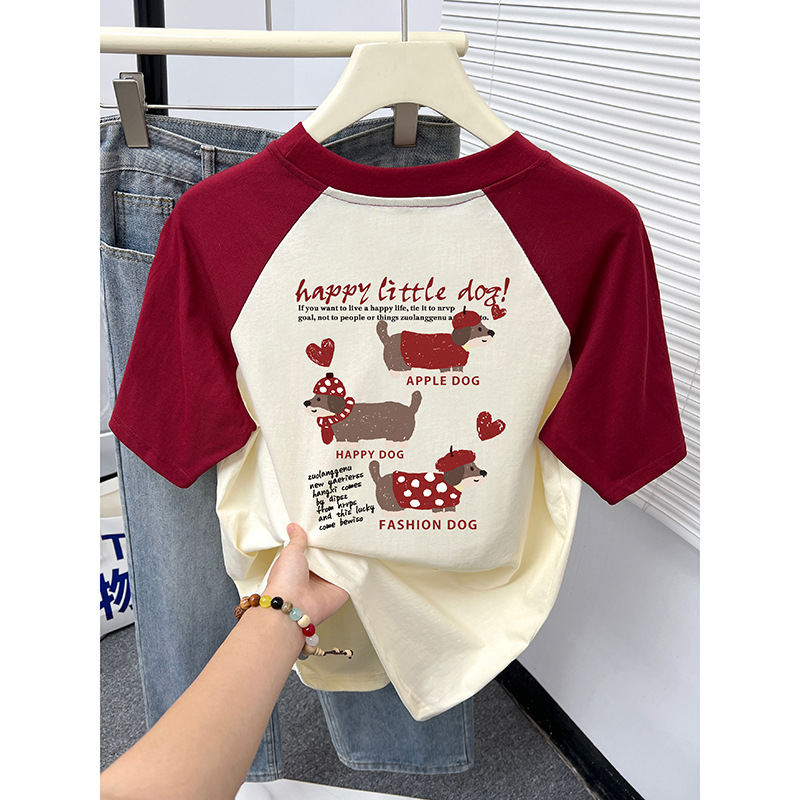 Cotton summer fashionable design T-shirt