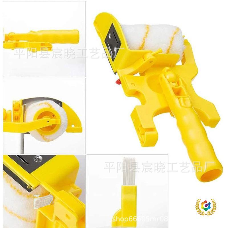 ✅修边分色滚筒刷多功能油漆刷无死角细毛刷涂料乳胶漆刷墙分色工