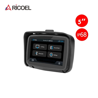 Cross-Border In-Stock Products 5inch Motorcycle Gps Navigator Wireless Carplay/Android Auto Car Bluetooth Interconnection