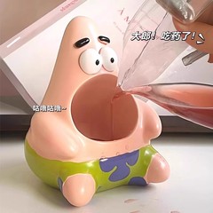 派手な星の置物はペンの筒の大容量の漫画を収めてデスクトップの置物の客間の書斎の小さい置物を収めます。