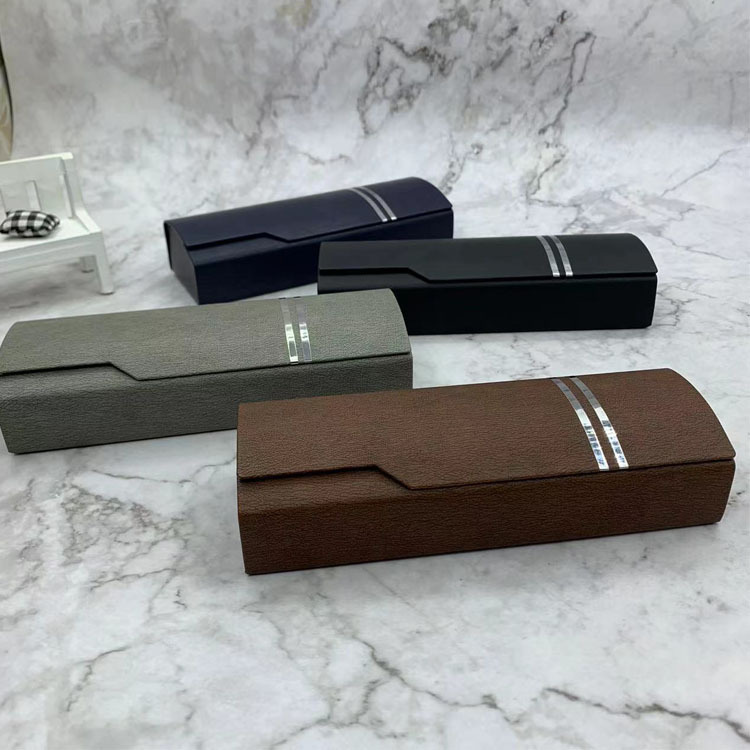 High-End Car-Mounted Glasses Case, Myopia Glasses Case, Steel Frame Handmade Case, Sunglasses Storage Box