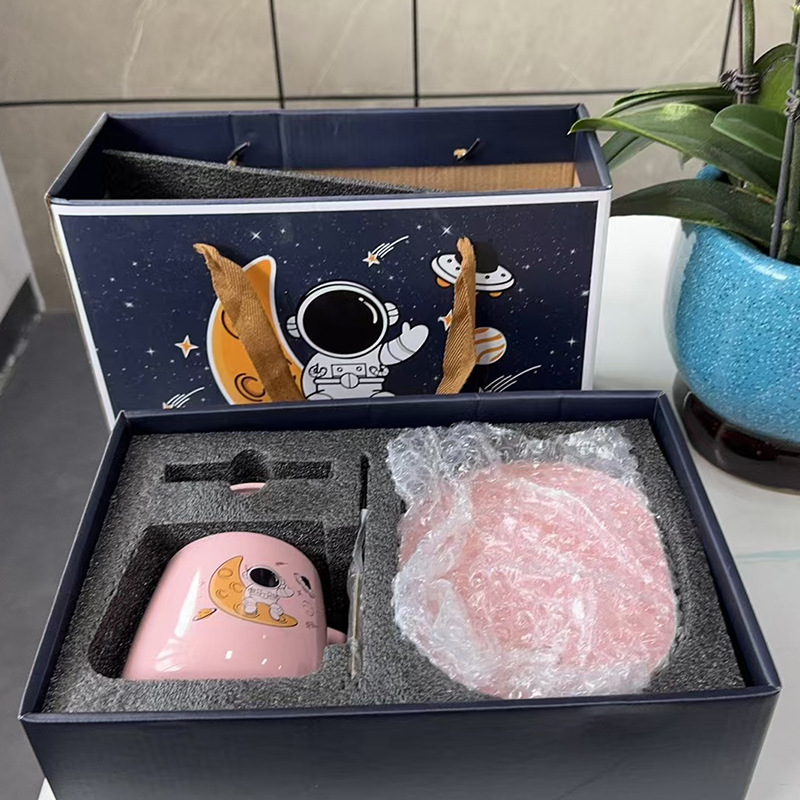 Base calentadora automática a 55°C para tazas - Para oficina y regalos de negocios - Mantiene la bebida caliente - Diseño creativo