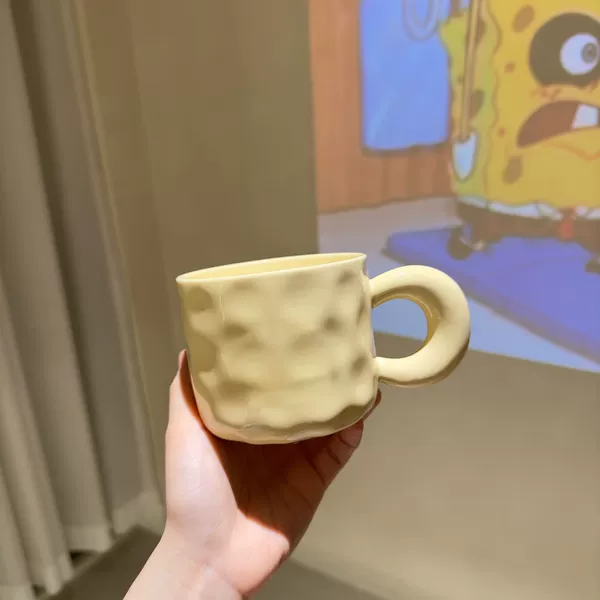 Milk cup + leather box