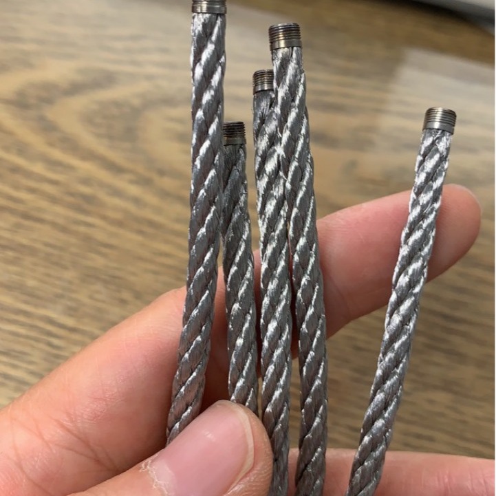 Fr马蹄扣精钢绳代加工安装绳子内圈精钢绳内圈可安装成品和半成品