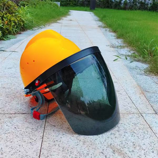 La nueva máscara de soldadura eléctrica ajustable con casco de seguridad, máscara de soldadura eléctrica especial, máscara de soldadura, protección UV y luz fuerte