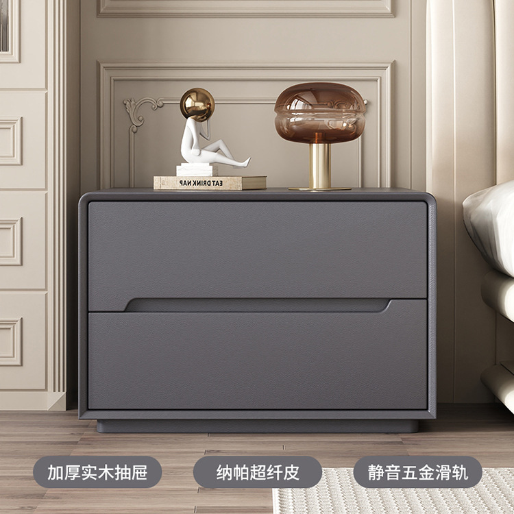 다크그레이 - 설치 불필요 [국산 고밀도 프레임 + 두꺼운 원목 서랍]