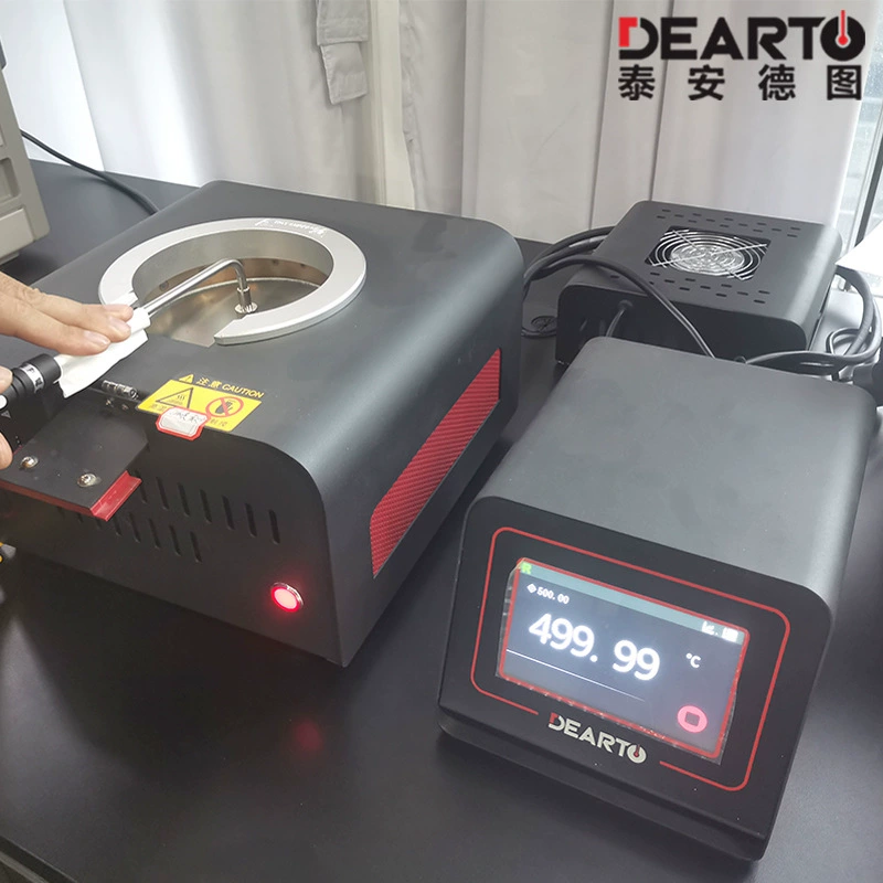 Широкий диапазон 50-600 ℃ системы тарировки высокотемпературного поверхностного термометра DTZ-460B