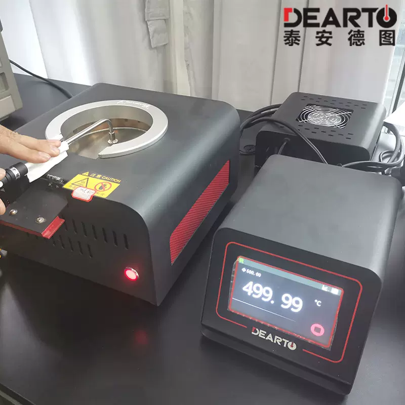 宽量程50-600℃ 高分辨率0.01 高温表面温度计校准系统 DTZ-460B