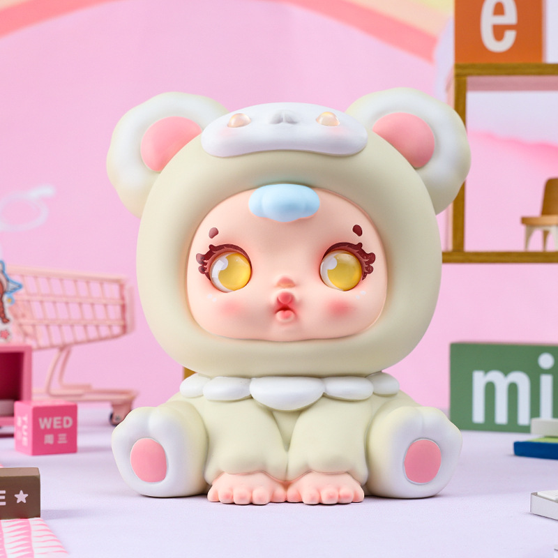 Emocional capabala alcancía vinilo durable alcancía regalo para niños decoración de escritorio entrega de una sola pieza