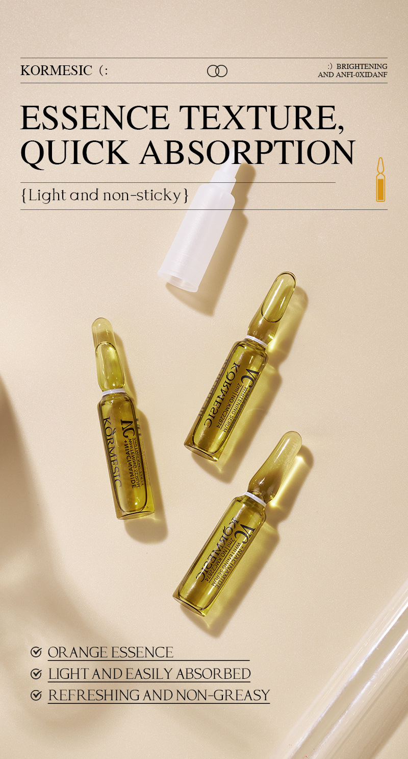 Cross-border stock VC Niacinamide brightening essence KORMESIC Essence gentle moisturizing wholesale