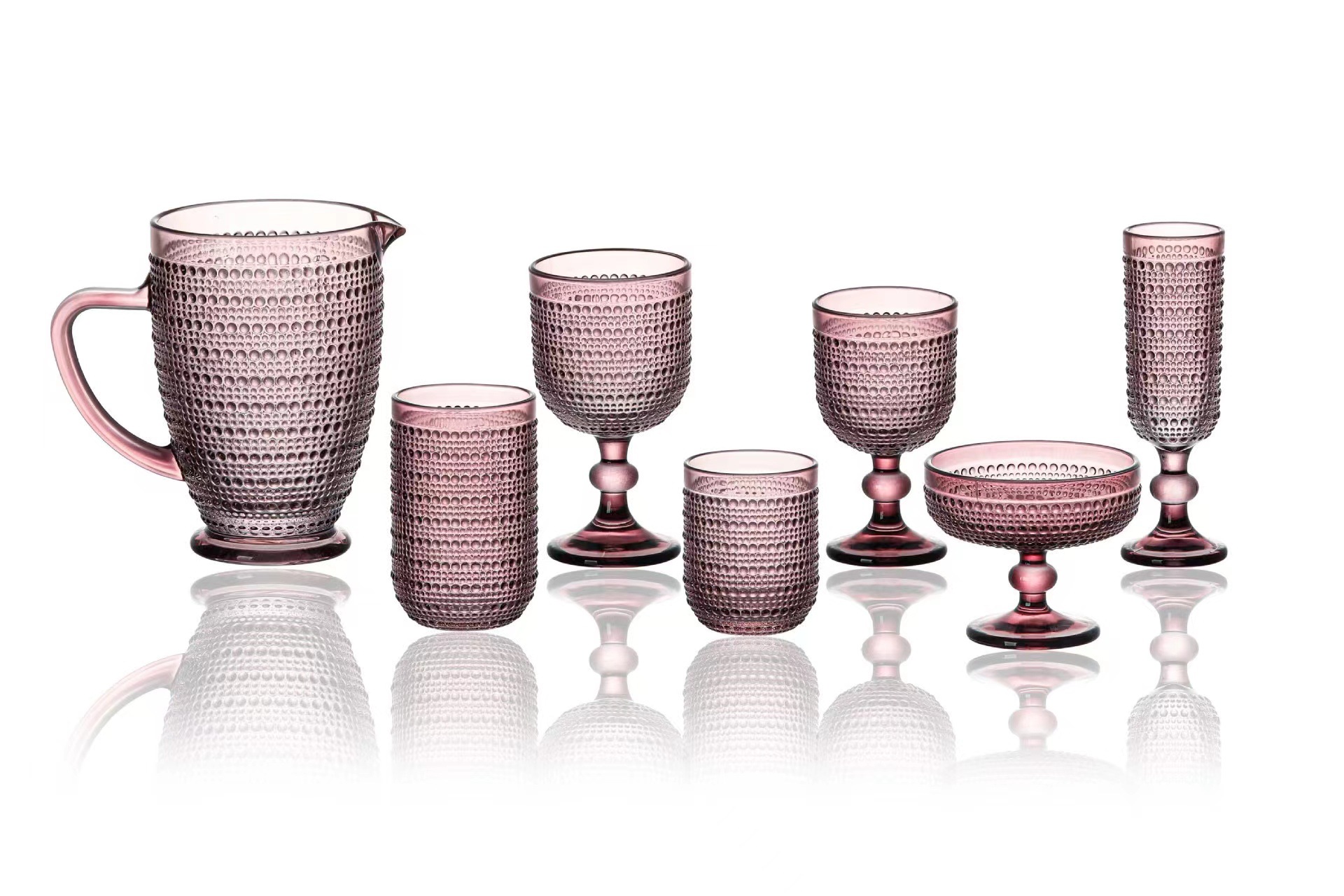 Nuevo colorante doméstico punto de lluvia copa de agua de vidrio hotel enjuague bucal taza de cepillo de dientes taza de jugo taza de cerveza taza de vino tinto