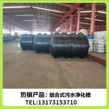 塑料生物净化槽 分散式污水处理设备 农村户用污水处理器 PE地埋