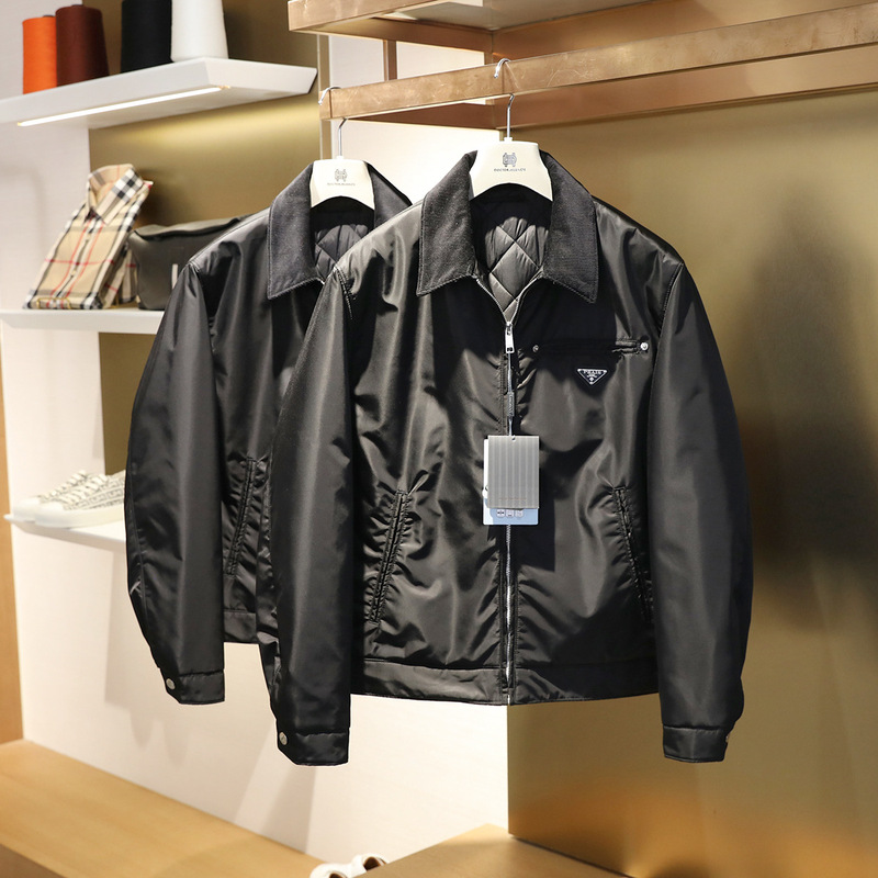 P's Italian Old Money Style! Wool-Filled Cotton Coat! Winter Men's Retro Jacket Version Cotton Lapel