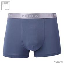 新品宝路易5848再生纤维素纤维夏季薄款透气男平角内裤短裤批发