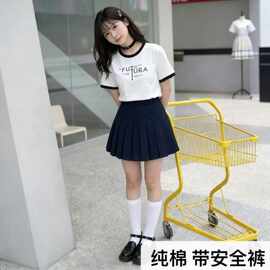 秒！高货! 女童精品jk2件套（带安全裤）建议拍大一码