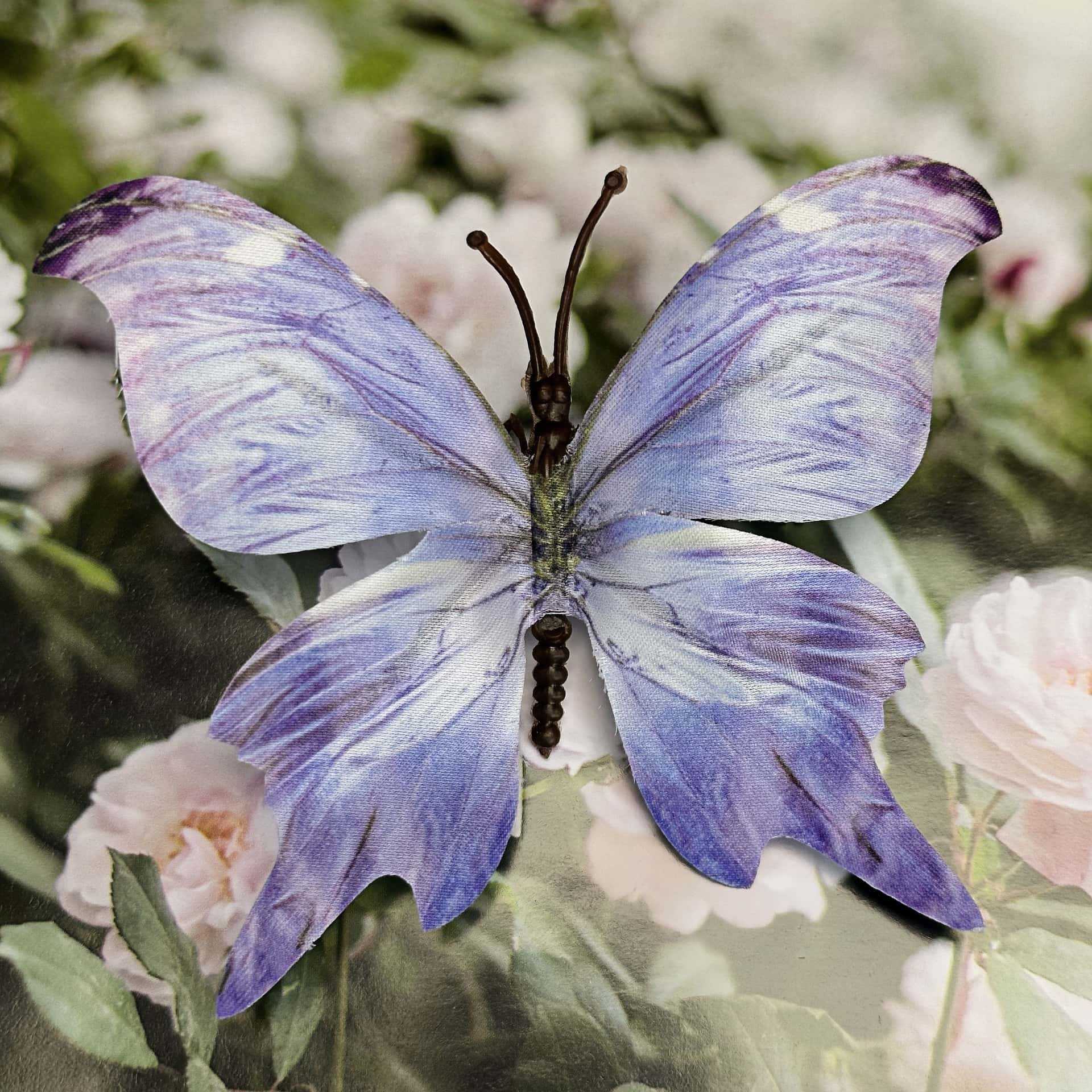 Seda 11CM color mariposa talla grande 25