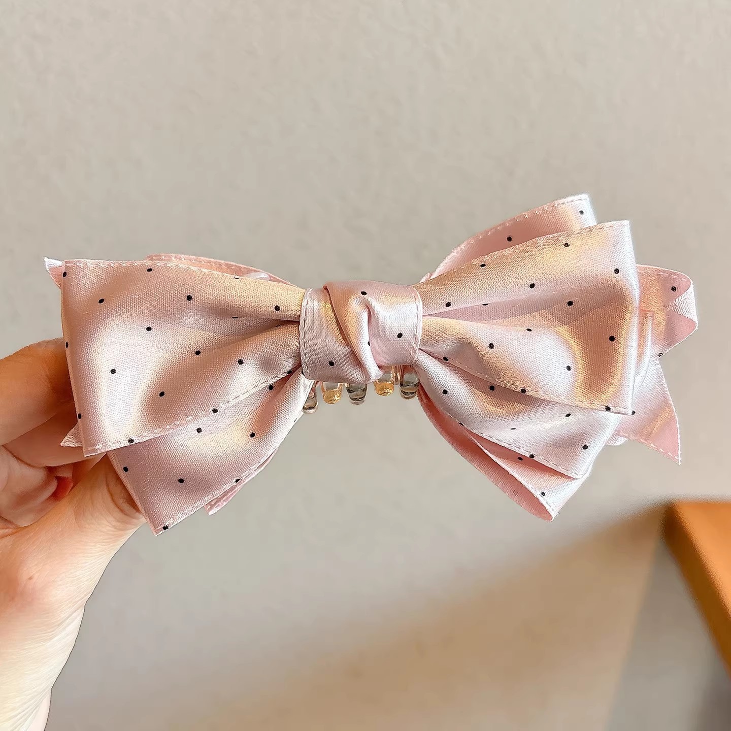 2# sweet girl banana clip 13cm-pink