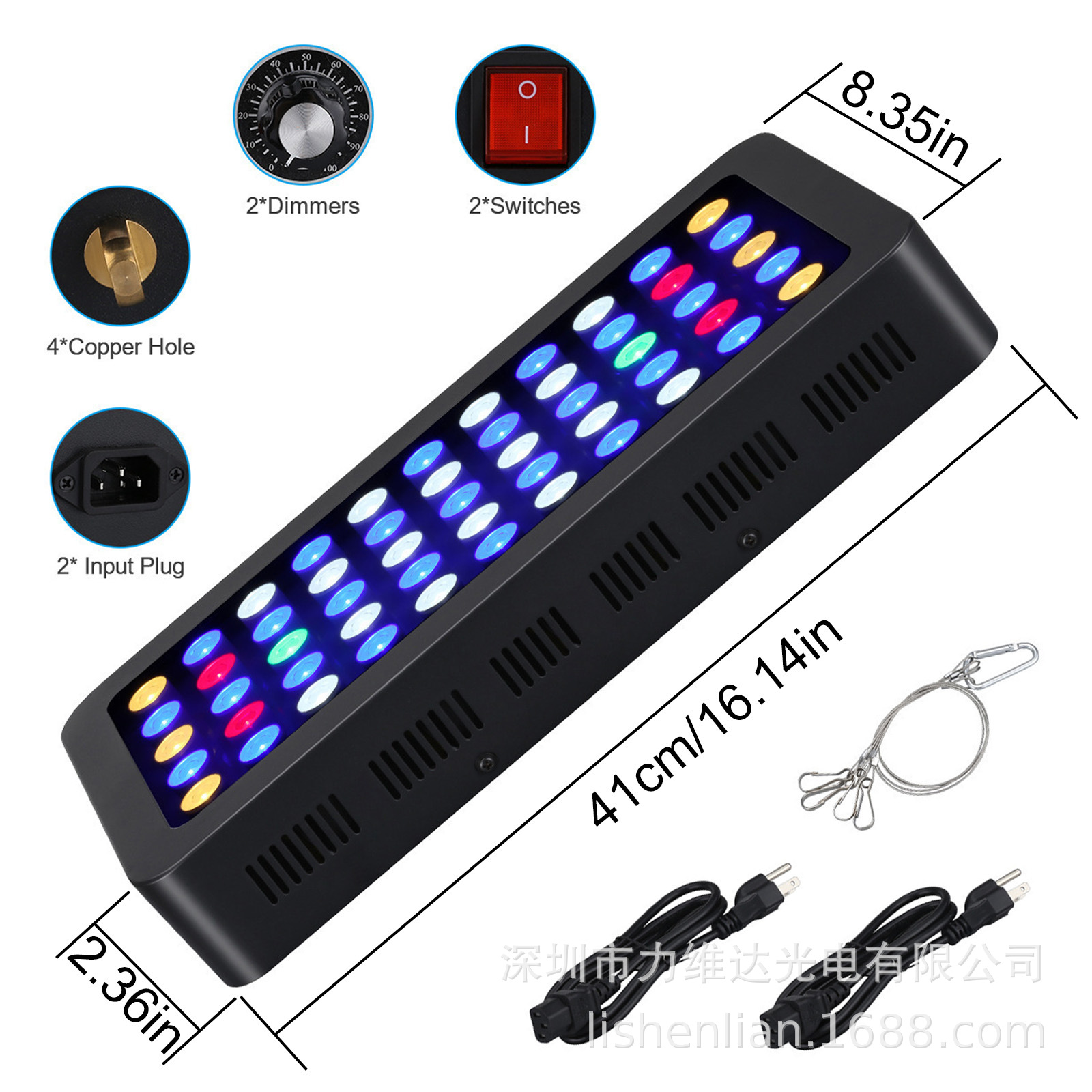 ά羳165Wȫ׵LEDˮݵɺˮ㺣ˮ׵