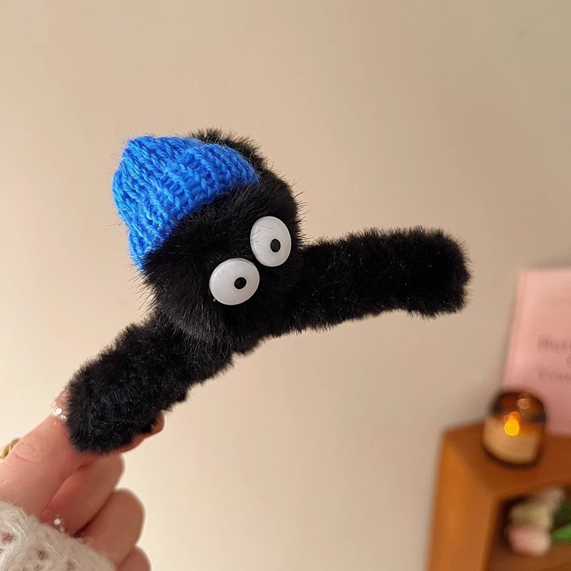 플러시 단면 연탄 블랙-11cm