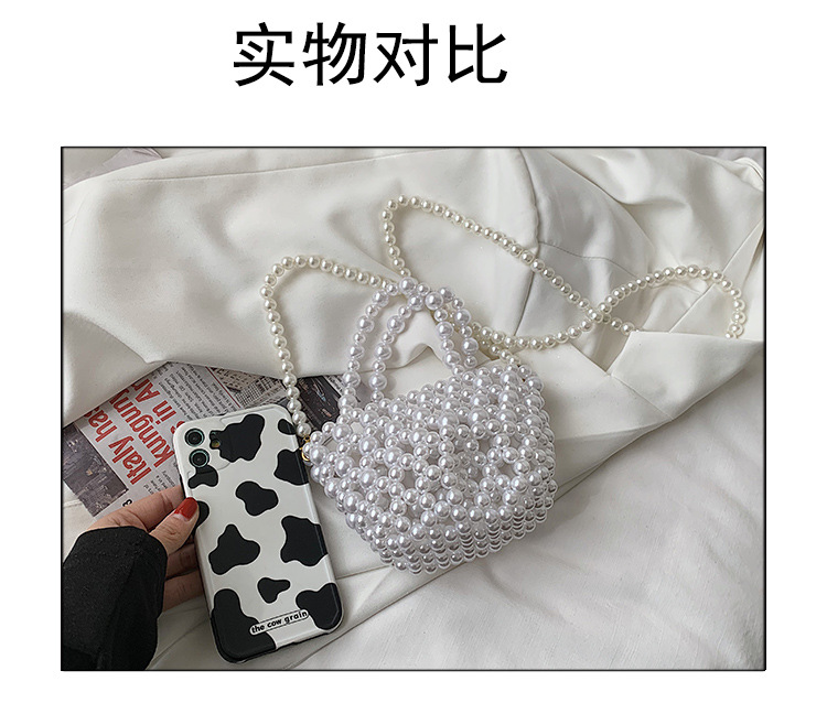 Fashion Acrylic Beaded Shoulder Messenger Portable Bag Wholesale display picture 2