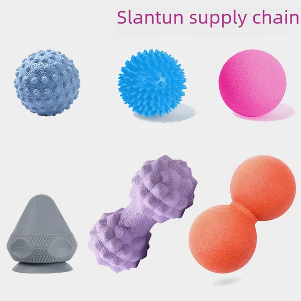 Fascia ball plantar massage ball muscle relaxation yoga fitness shoulder neck waist foot back Meridian membrane ball Meridian neck membrane ball