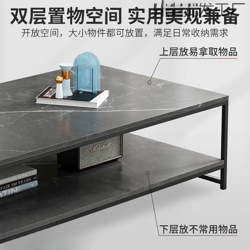 Mesa de té sala de estar doméstica simple tabla de té moderna tabla de té pequeña casa simple tabla de té pequeña cuadrada