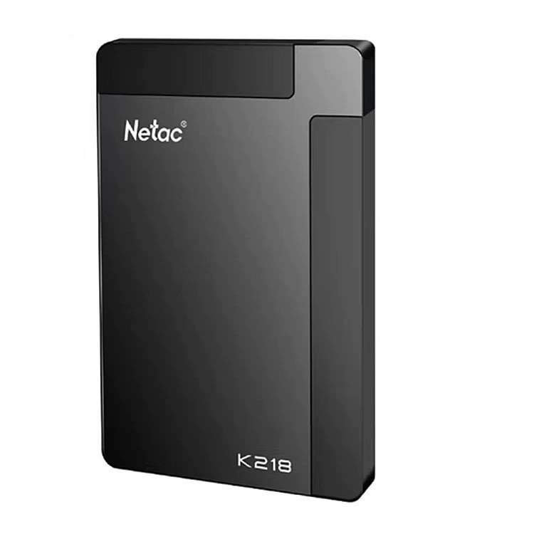 Портативный внешний диск Netac K218 бизнес‑серии / 1Т/2Т, высокоскоростной 3.0, 2.5" зашифрованный SSD