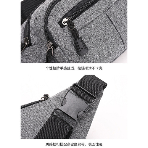Multifunctional Large Capacity Waterproof Cashier Business Crossbody Bag for Men and Women, Durable Outdoor Sports Phone Wallet