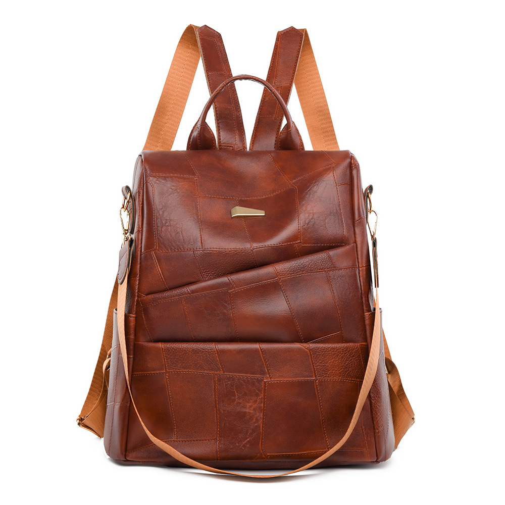 Mochila antirrobo para mujer 2024 verano nuevo estilo moda coreana de gran capacidad mochila para mujer bolso urbano simple de doble uso