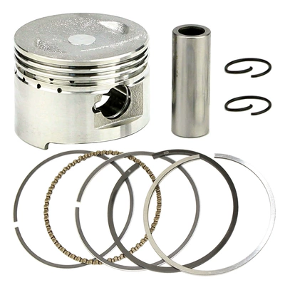 Gy6 Engine Piston Ring Assembly 48Cc Accessories 50 80 Piston to Large Displacement 50mm Set Plug 139Qmg