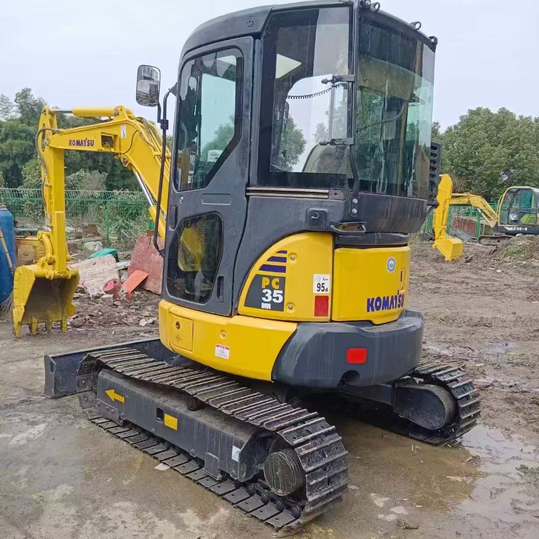 Usado Komatsu PC35MR - 3 Cralwer Excavadora Usada image 6