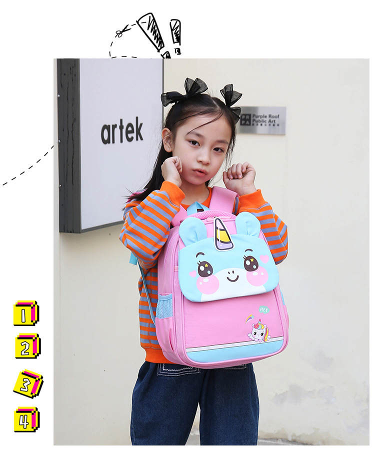 Waterproof Laptop Backpack Daily Kids Backpacks display picture 1