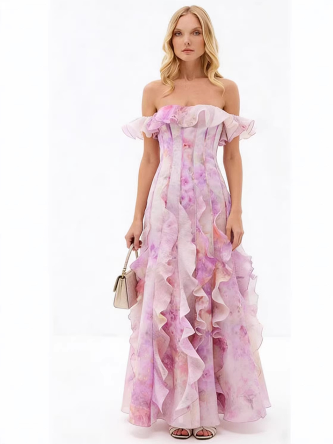 2026 badplaatsstijl jarretelrokje gaas Franse gegolfde atmosfeer lange rok elegante strandjumpsuit in sprookjesstijl