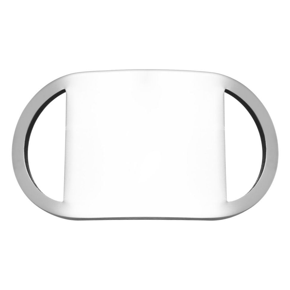Titanium Steel Stainless Steel Pet Tag DIY Collar Engraving Nameplate Cat and Dog Information Anti-Lost Tag