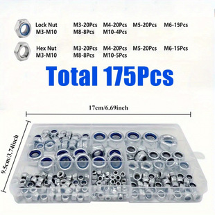 ����ĸ���b�������i��ĸ�ݽzñ175Pcs���b�i�o��ĸ